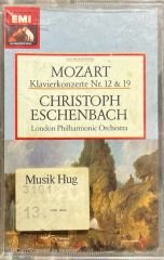 Mozart Klavierkonzerte Nr.12 &19 Christoph Eschenbach Classic Kaset