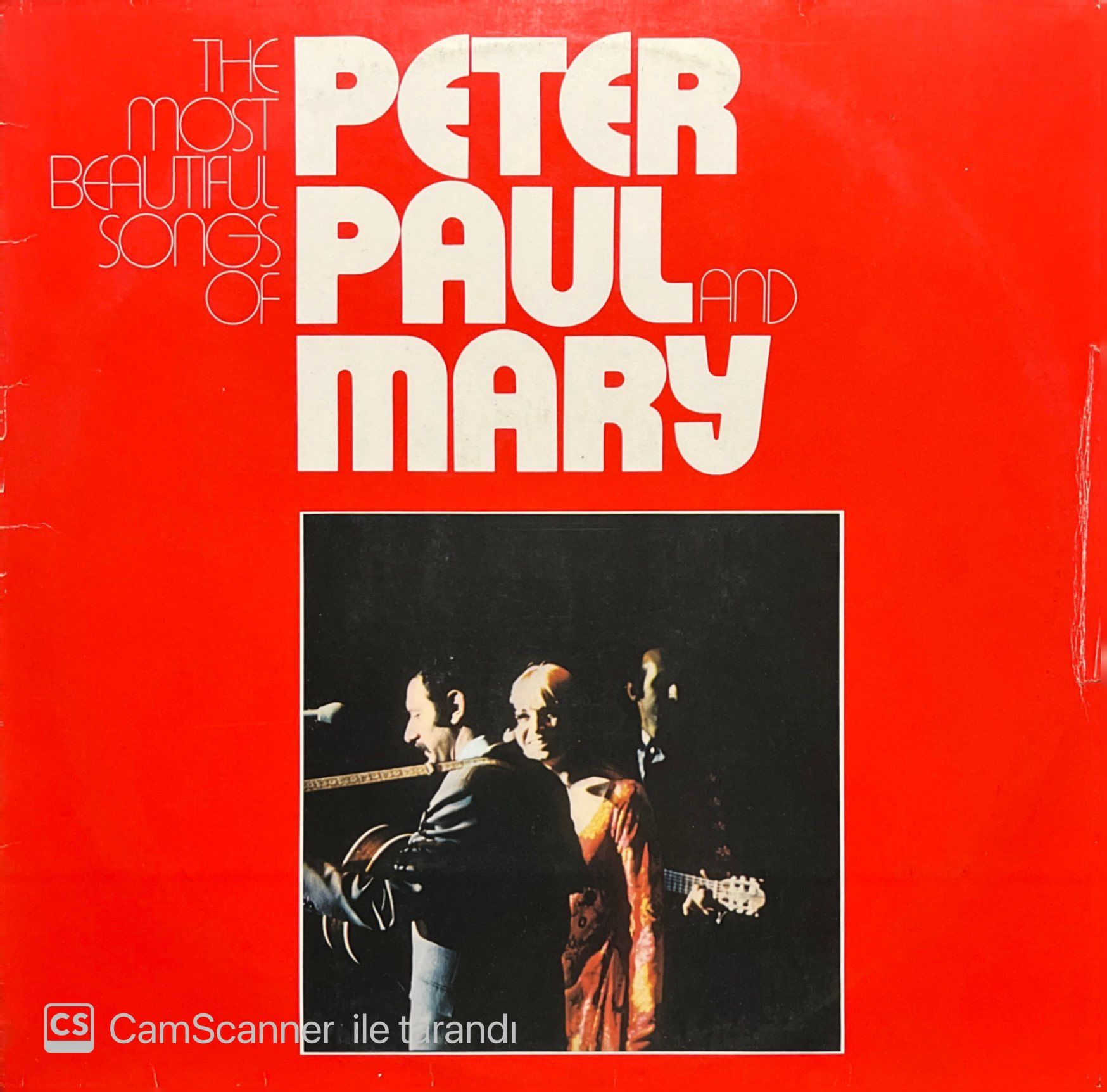 Peter Paul And Mary The Most Beautiful Songs Of Double LP Plak