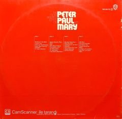 Peter Paul And Mary The Most Beautiful Songs Of Double LP Plak