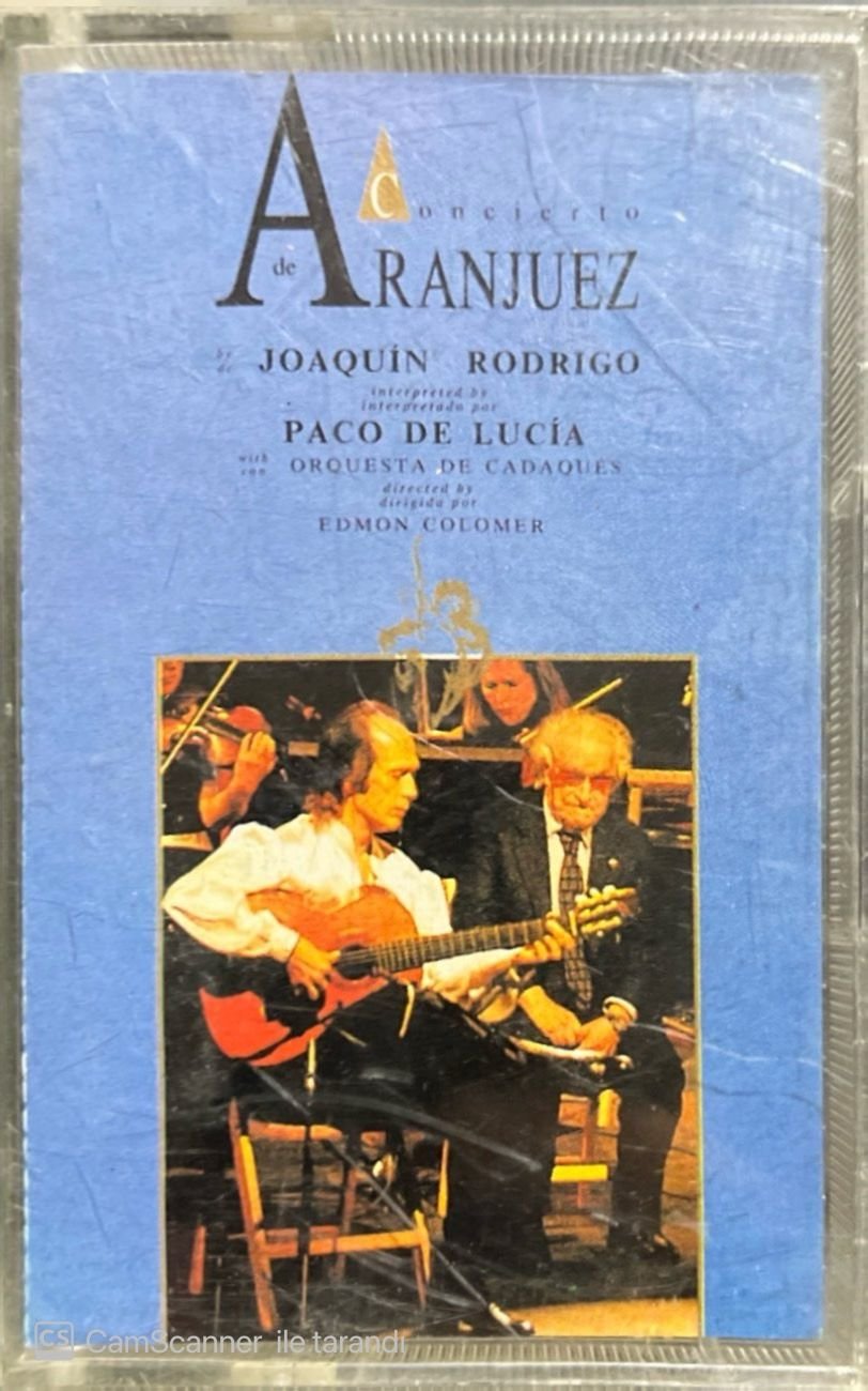 Rodrigo Concierto Aranjuez Classic Kaset