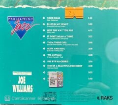 Joe Williams Parliament Jazz CD