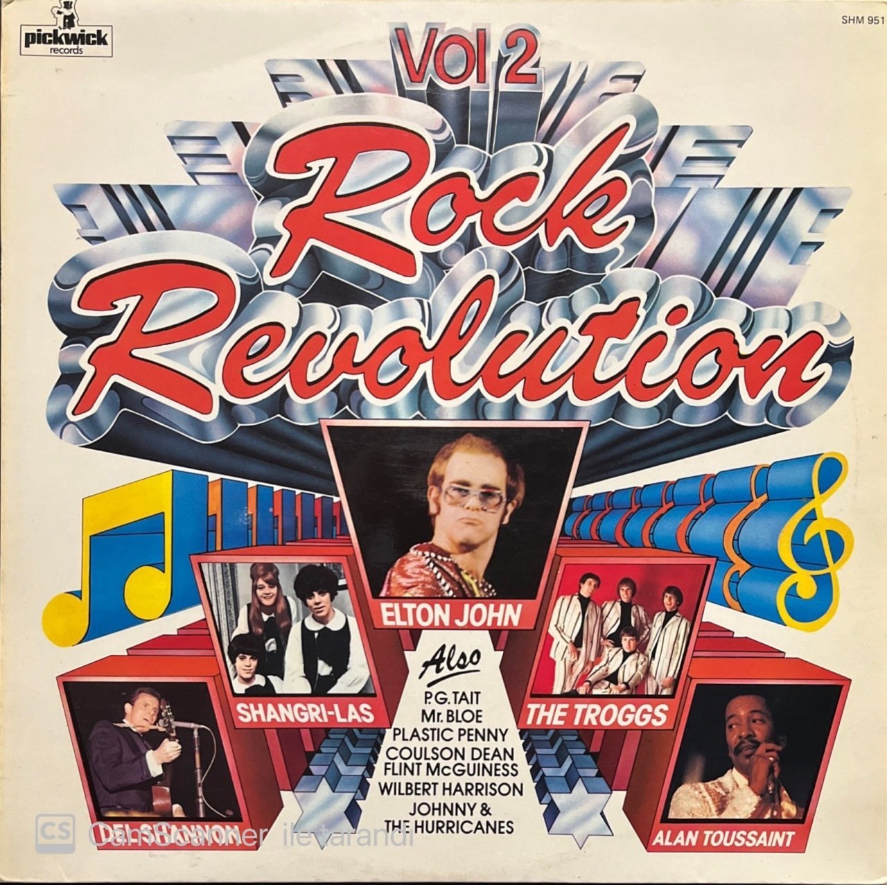 Rock Revolution Vol 2 LP Plak