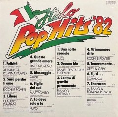 Italo Pop Hits 82 LP Plak