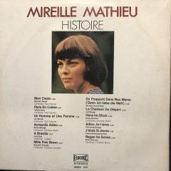 Mireille Mathiue Historie LP Plak