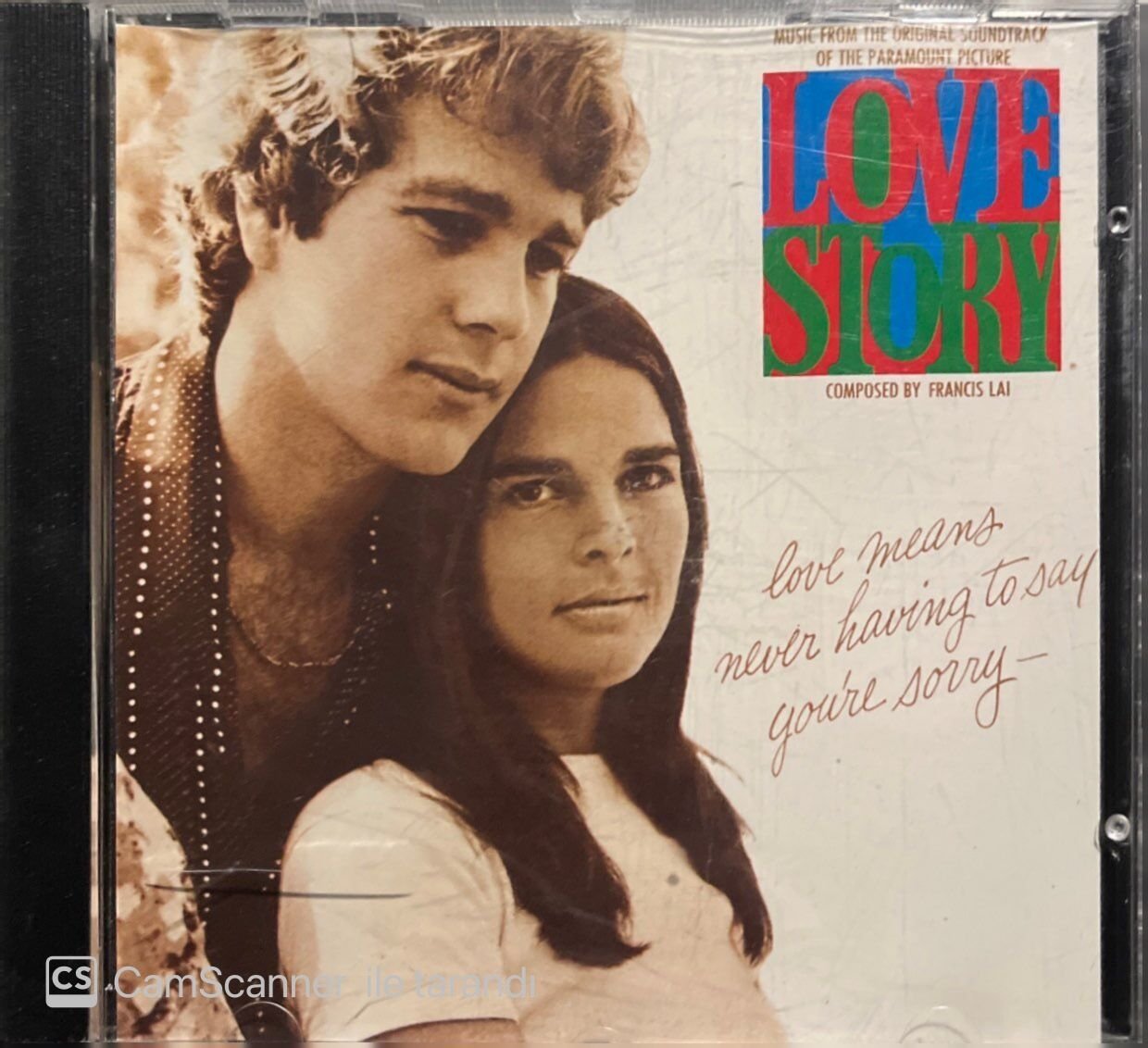 Love Story Sountrack CD