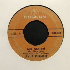 Ayla Dikmen Aşk Defteri 45lik Plak