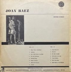 Joan Baez Joan Baez LP Plak