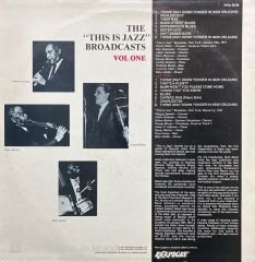 The This Is Jazz Broadcasts Vol.1 LP Plak