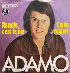 Adamo Rosalie Cest La Vie 45lik Plak