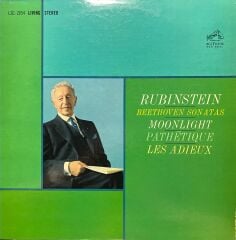Artur Rubinstein Beethven Sonatas LP Plak
