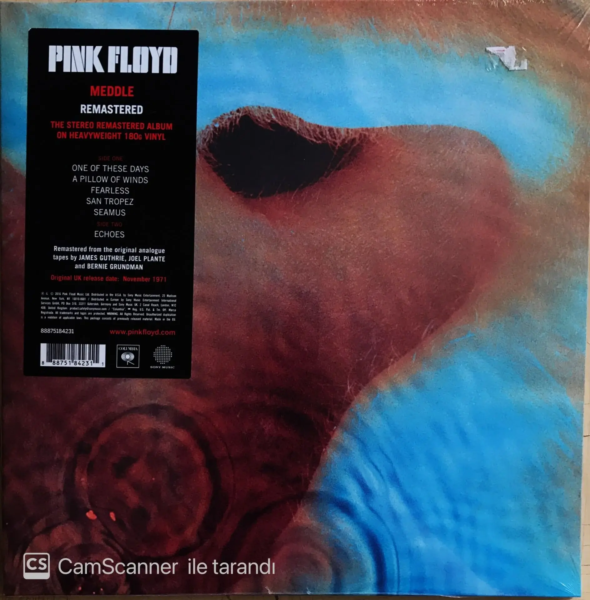 Pink Floyd Meddle (180 gram edition) LP Plak