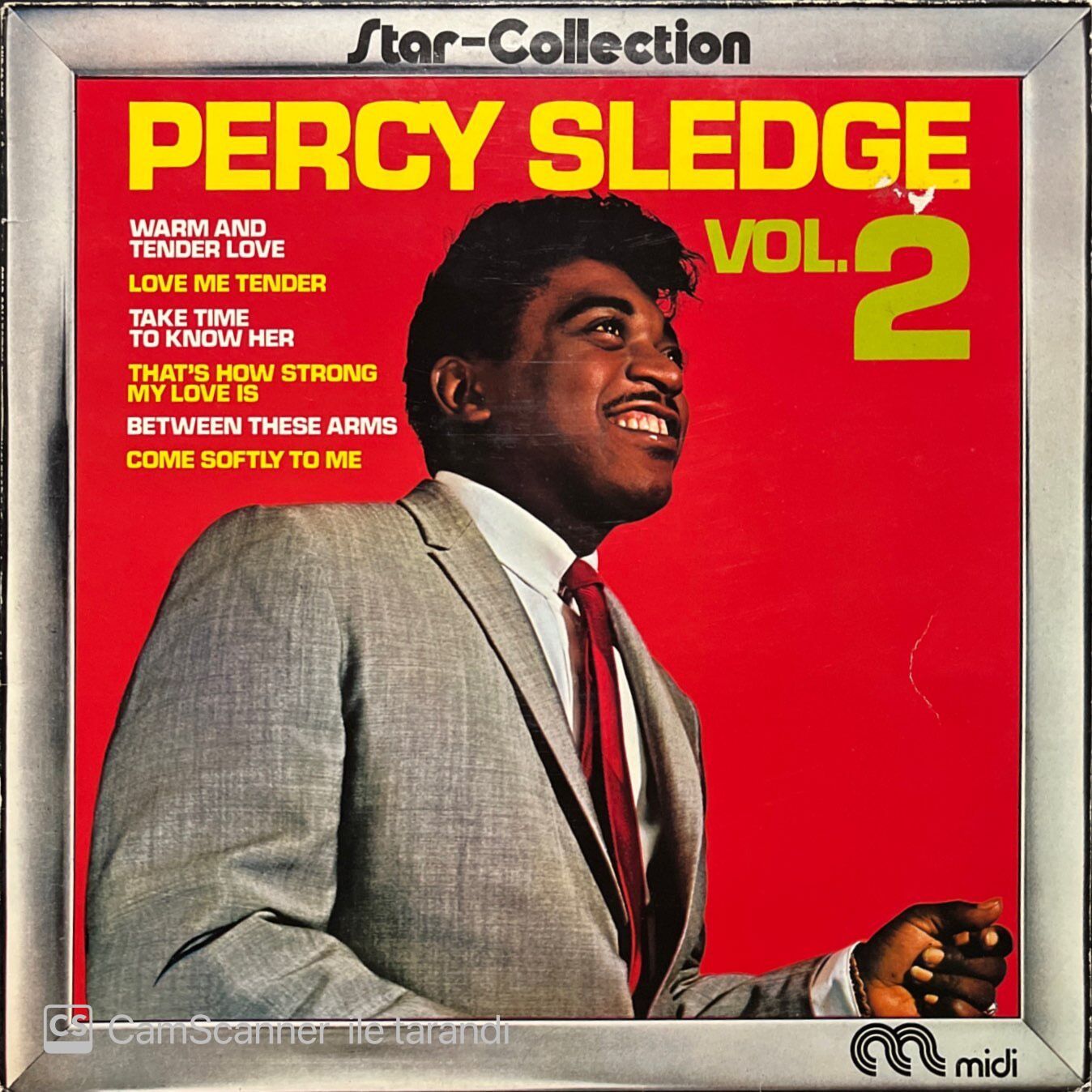 Percy Sledge Star Collection Vol.2 LP Plak