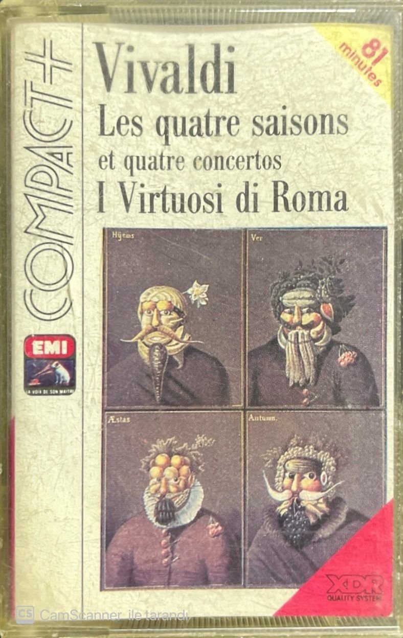 Vivaldi Les Quatre Saisons Classic Kaset