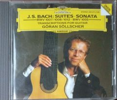 J.S. Bach: Suites-Sonata Göran Söllscher CD