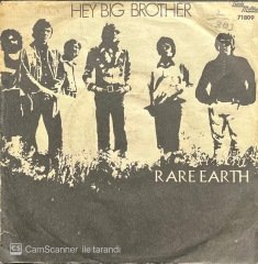Rare Earth Hey Big Brother 45lik Plak