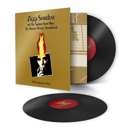 David Bowie Ziggy Stardust - The Spiders From Mars The Motion Picture Soundtrack Double LP Plak