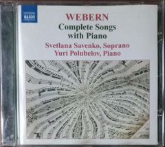 Webern Complete Songs With Piano CD