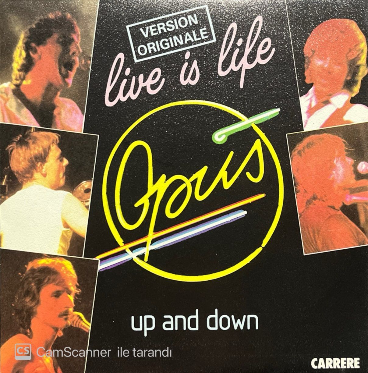 Opus Live Is Life 45lik Plak