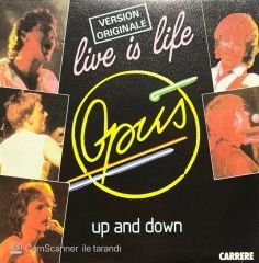 Opus Live Is Life 45lik Plak