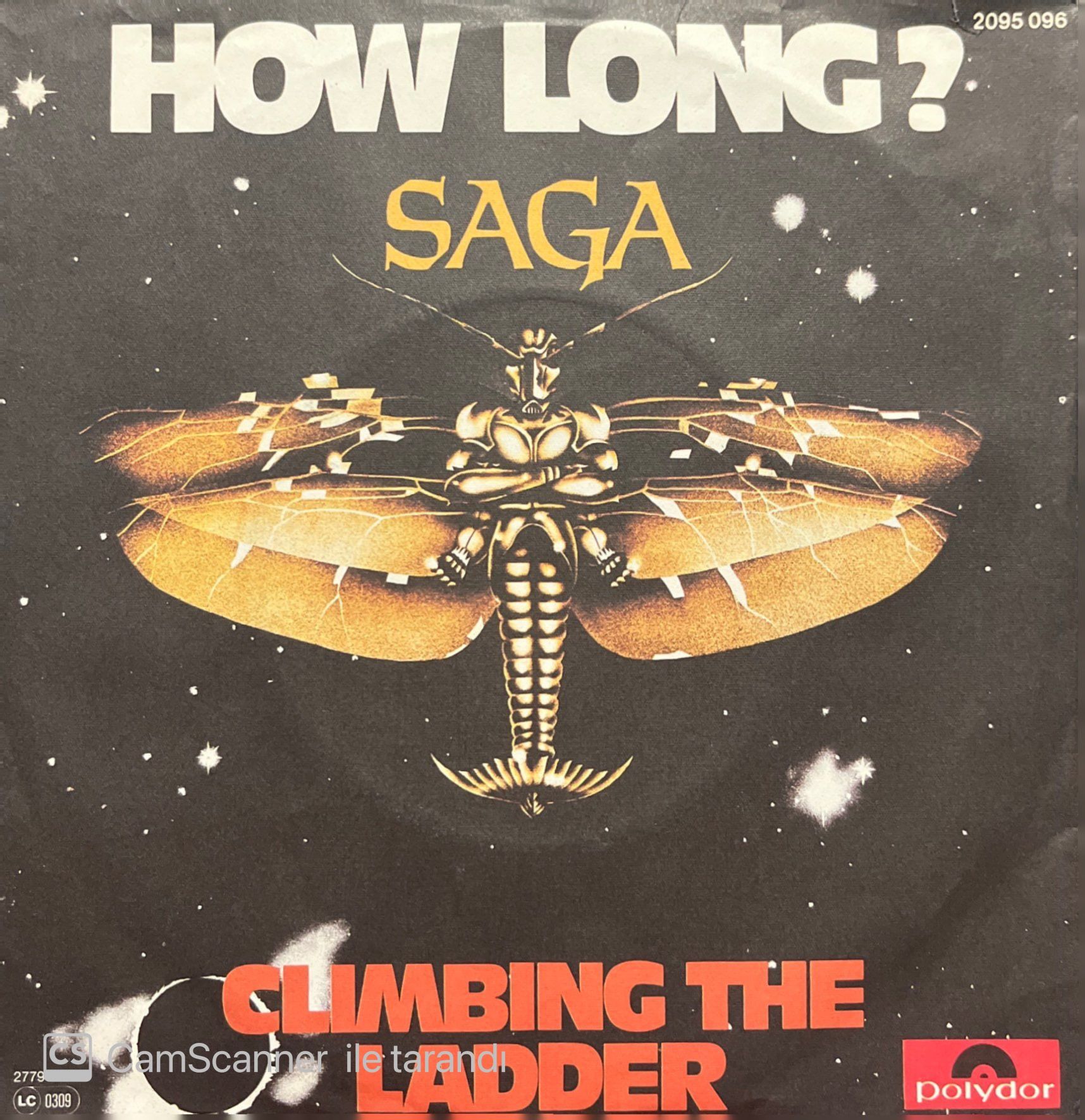 Saga How Long? 45lik Plak