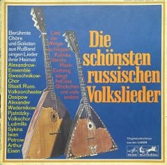 Die Schönsten Russischen Volkslieder LP Plak