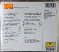 Franz Schubert Torellen-Quintett CD