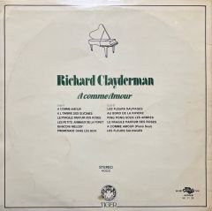 Richard Clayderman Acomme Amour LP Plak