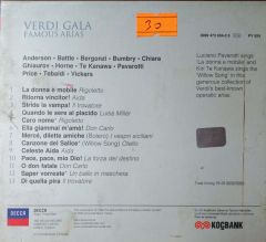 Opera Gala Famous AriasVerdi Gala CD