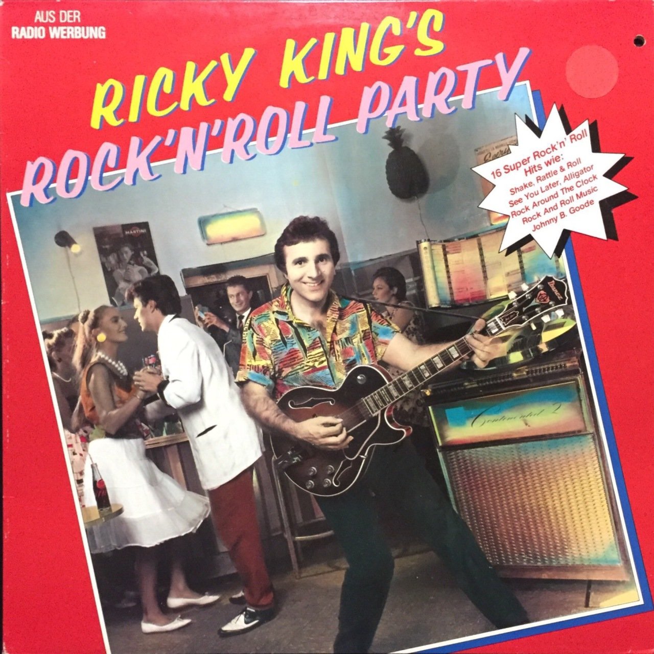 Rick King's Rock 'N' Roll Party LP Plak