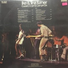 Ike & Tina Turner Cussin Cryin & Carryin On LP Plak