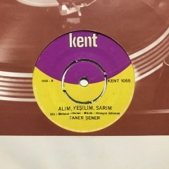 Taner Şener Alım Yeşilim Sarım 45lik Plak