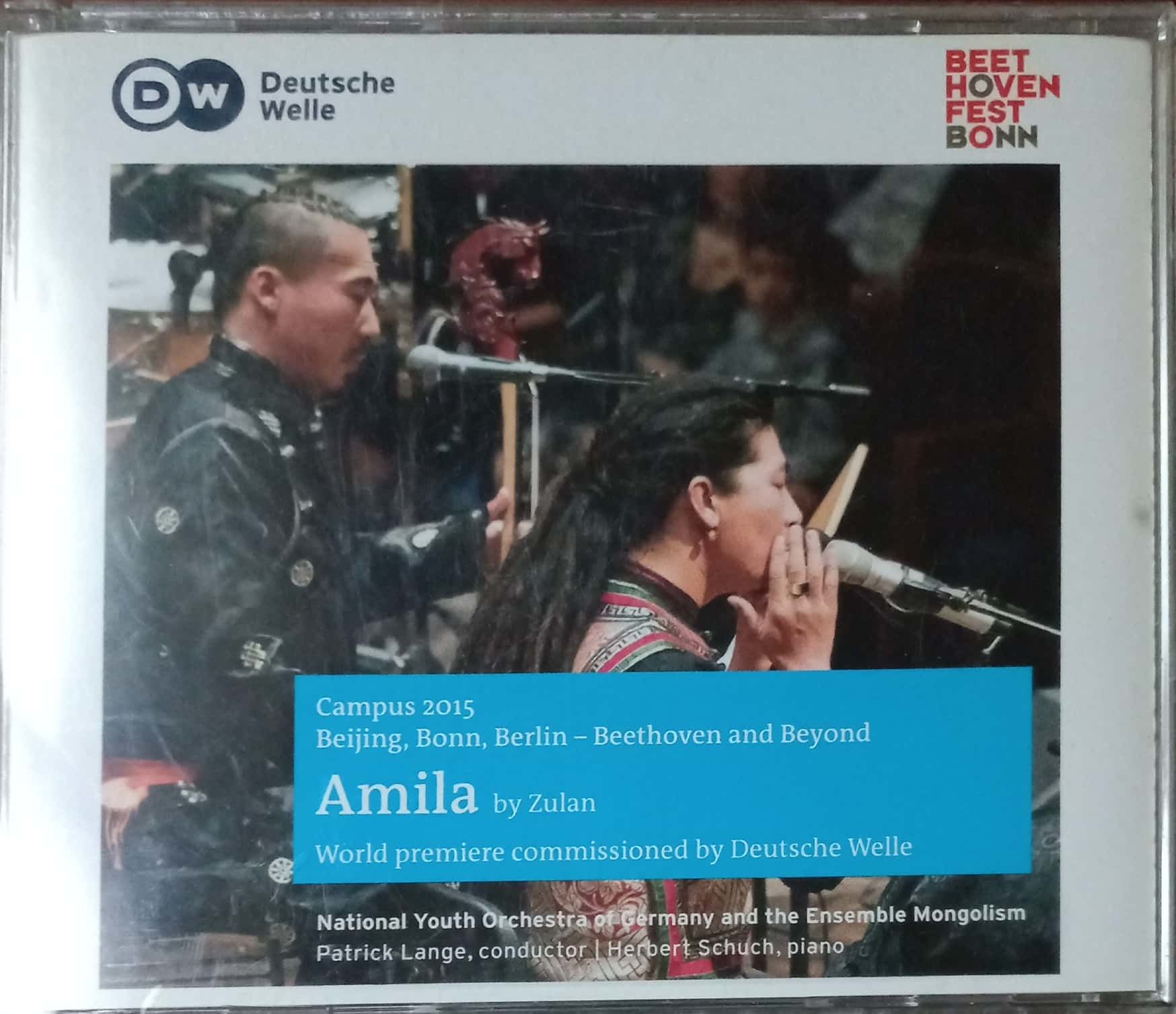 Campus 2015 Beijing Bonn Beethoven And Beyond Amila By Zulan Classic CD