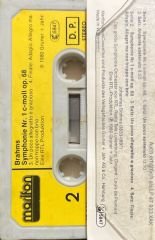 Brahms Symphonie Nr.1 Classic Kaset