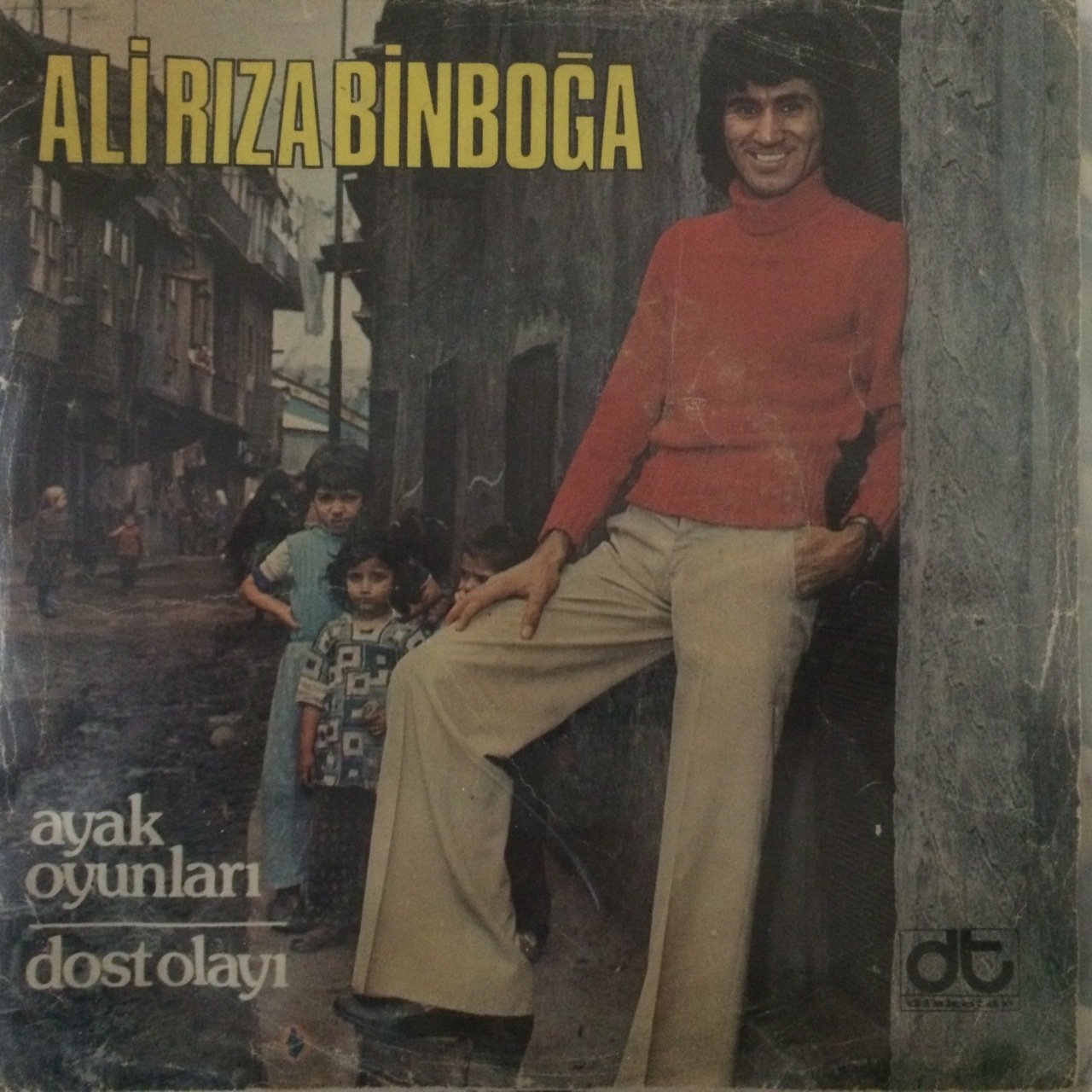 Ali Rıza Binboğa Ayak Oyunları 45lik Plak