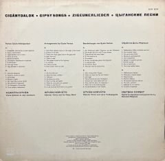 Gipsy Songs Ciganydalok LP Plak