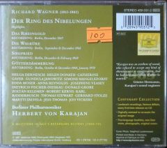 Centenary Collection Wagner Der Ring Des Nibelungen Herbert Von Karajan CD