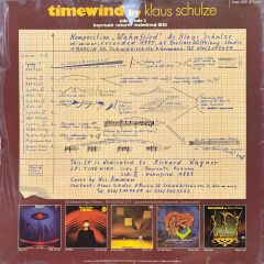 Timewind By Klaus Schulze LP Plak