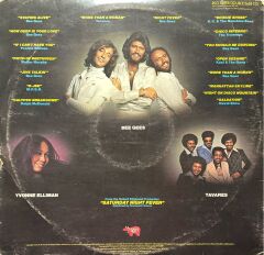 Saturday Night Fever Soundtrack Double LP Plak