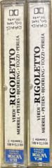 Verdi Rigoletto Double Classic Kaset