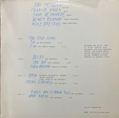 Pat Metheny 80/81 Double Dönem Ecm Baskı LP Plak