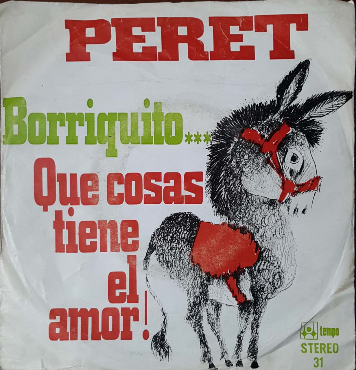 Peret Borriquito 45lik Plak