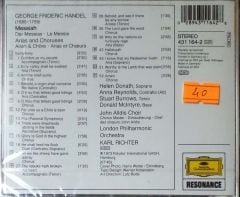 Georg Friedrich Handel Der Messias Arien & Chöre CD