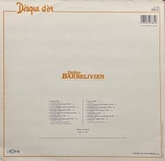 Didier Barbelivien Disque D'or LP Plak