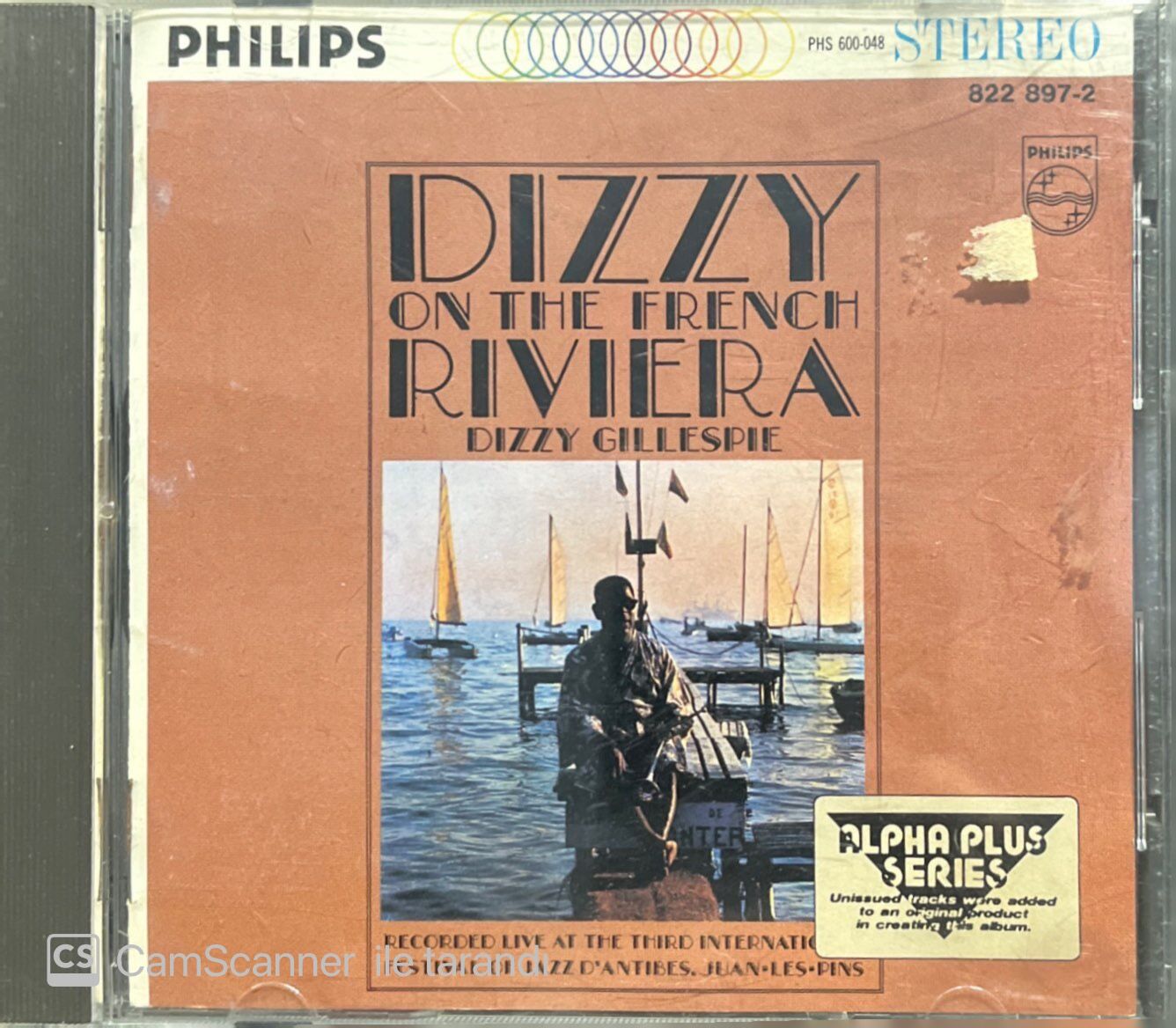 Dizzy Gillespie Dizzy On The French Riviera CD