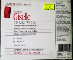 Giselle Michael Tilson Thomas CD