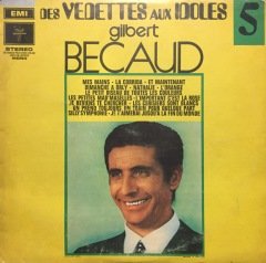Gilbert Becaud Des Vedettes Aux Idoles LP Plak