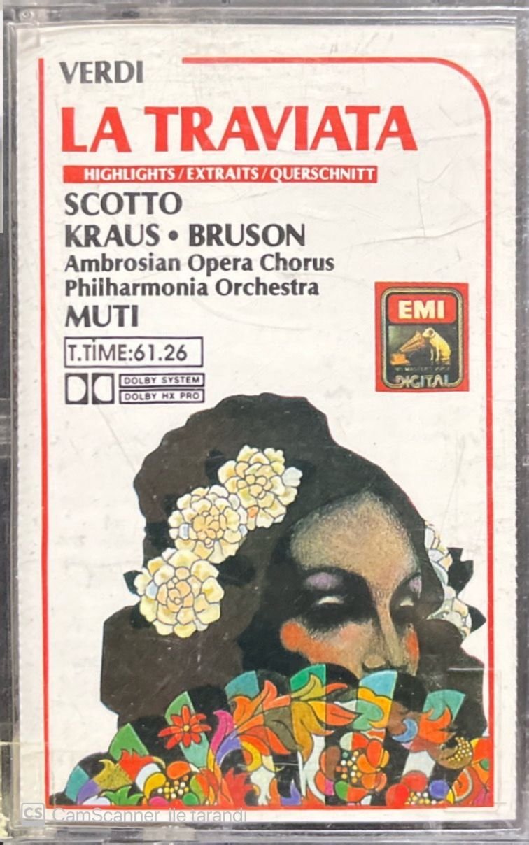 Verdi La Traviata Classic Kaset