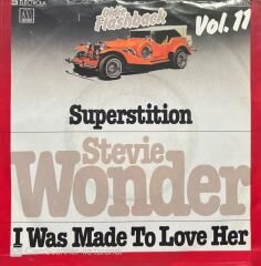 Stevie Wonder Superstition 45lik Plak