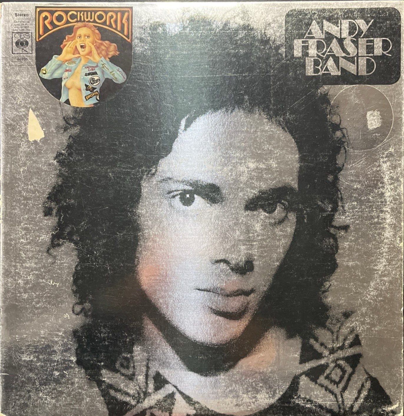 Andy Fraser Band Dönem Baskı LP Plak