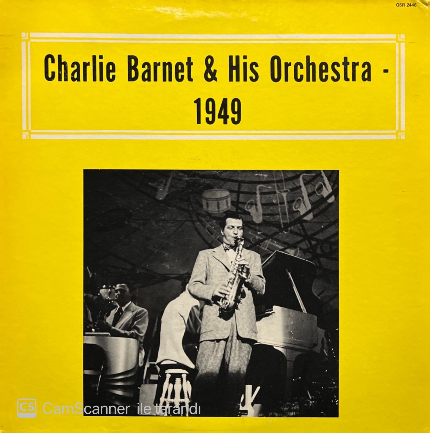 Charlie Barnet & His Orchestra 1949 LP Plak